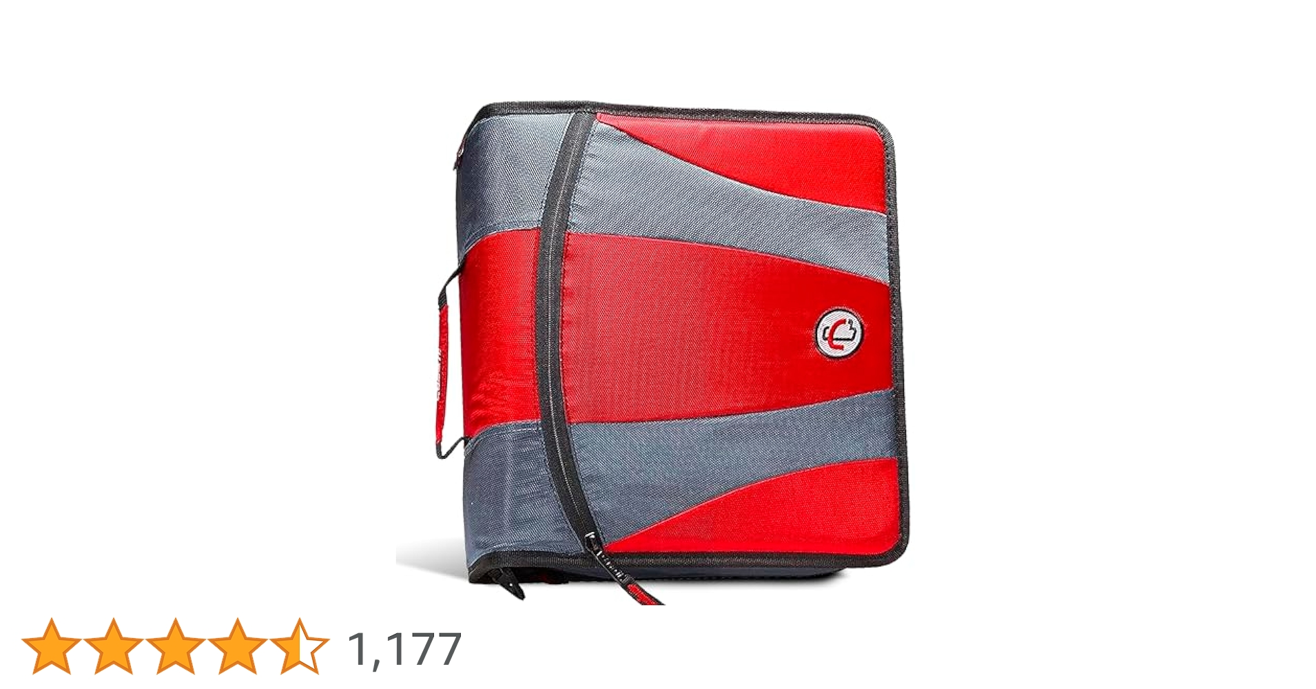 Amazon | Case-it デュアル2.0ジッパーバインダーバックパック